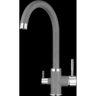 Смеситель GRANULA GR-2168 графит (черно-серый) 2168 GPAFIT